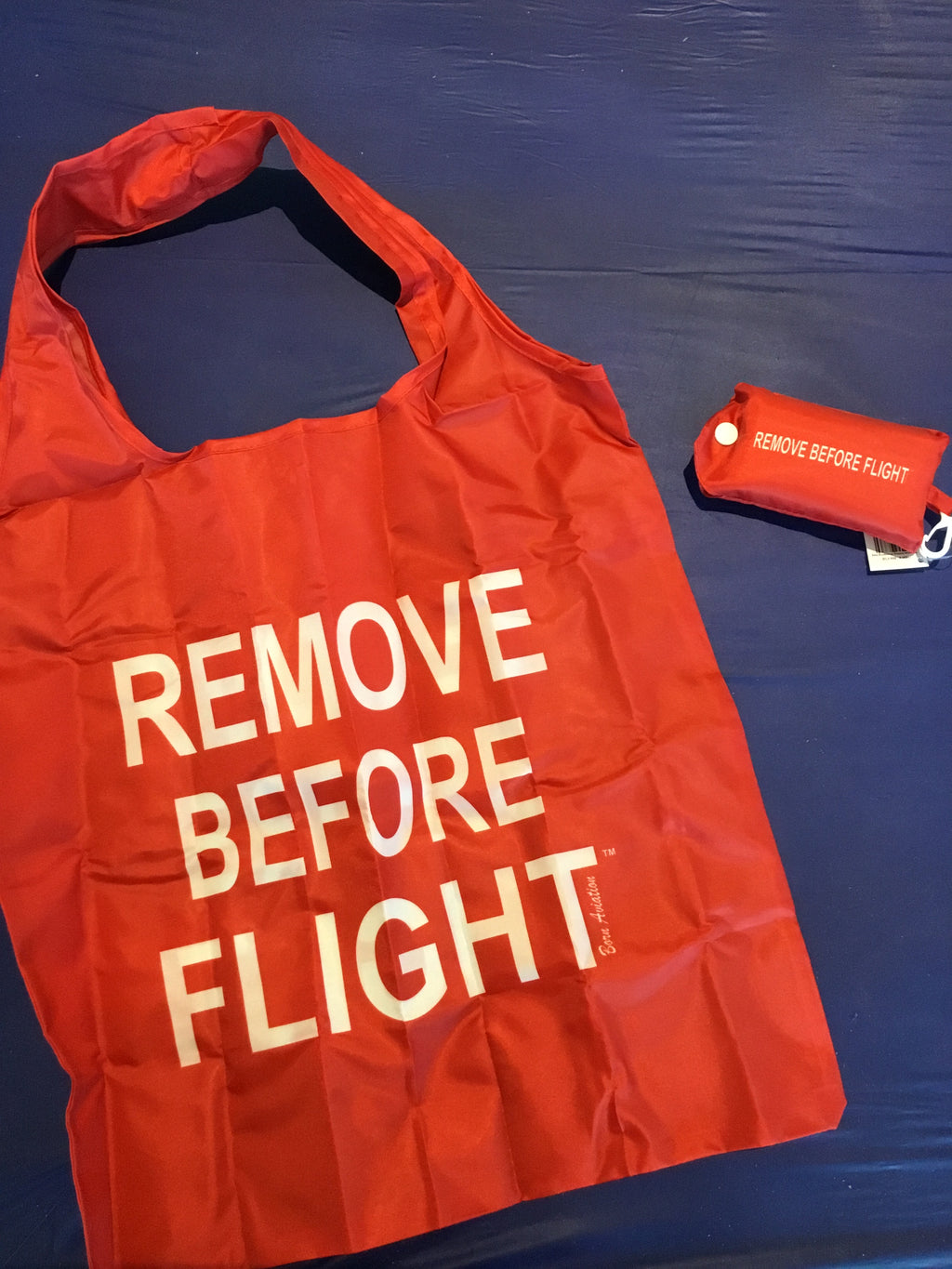 Remove Before Flight Reusable Bag