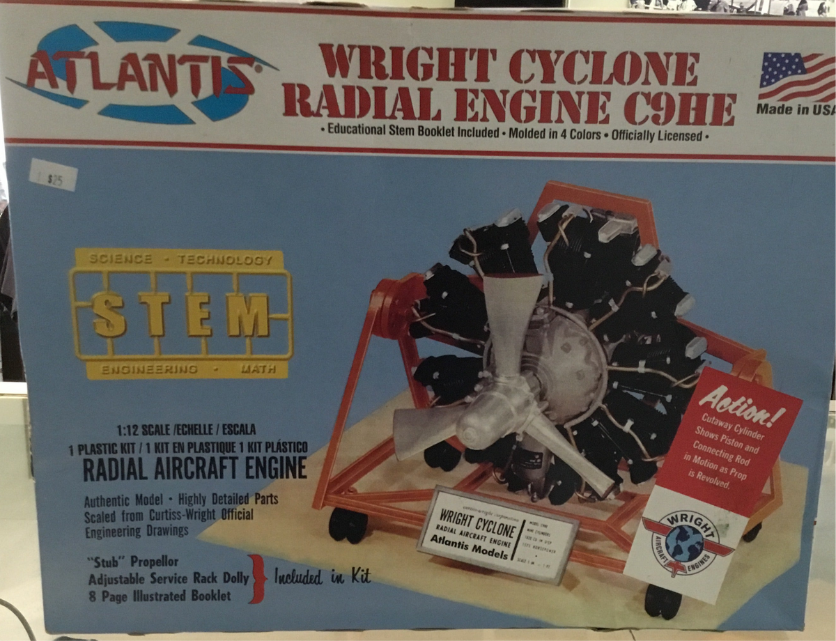 Wright Cyclone Radial Engine C9HE – National Warplane Museum Gift Shop