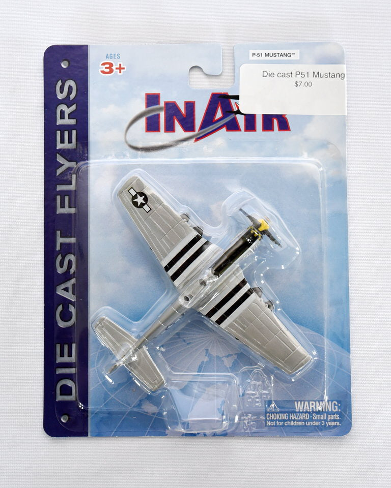 Die cast P51 Mustang'