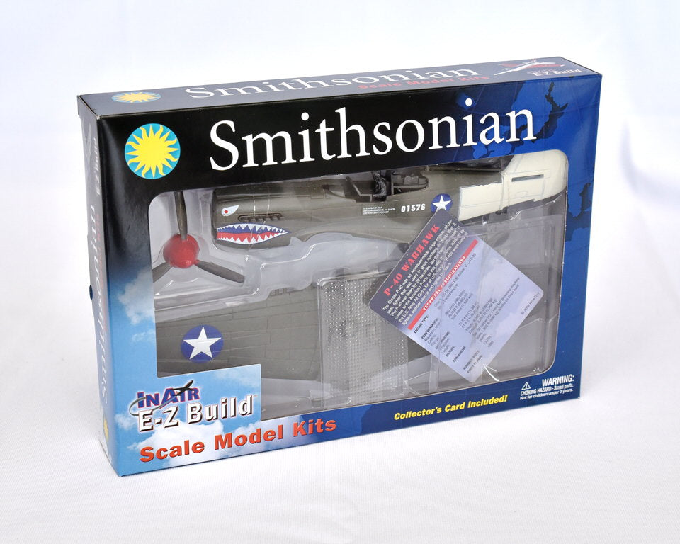 In Air EZ Build model Smithsonian P-40