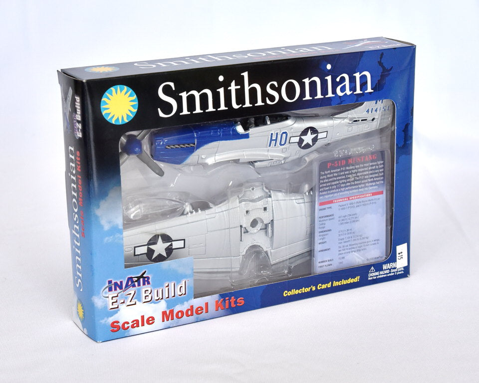 In Air EZ Build model Smithsonian P51