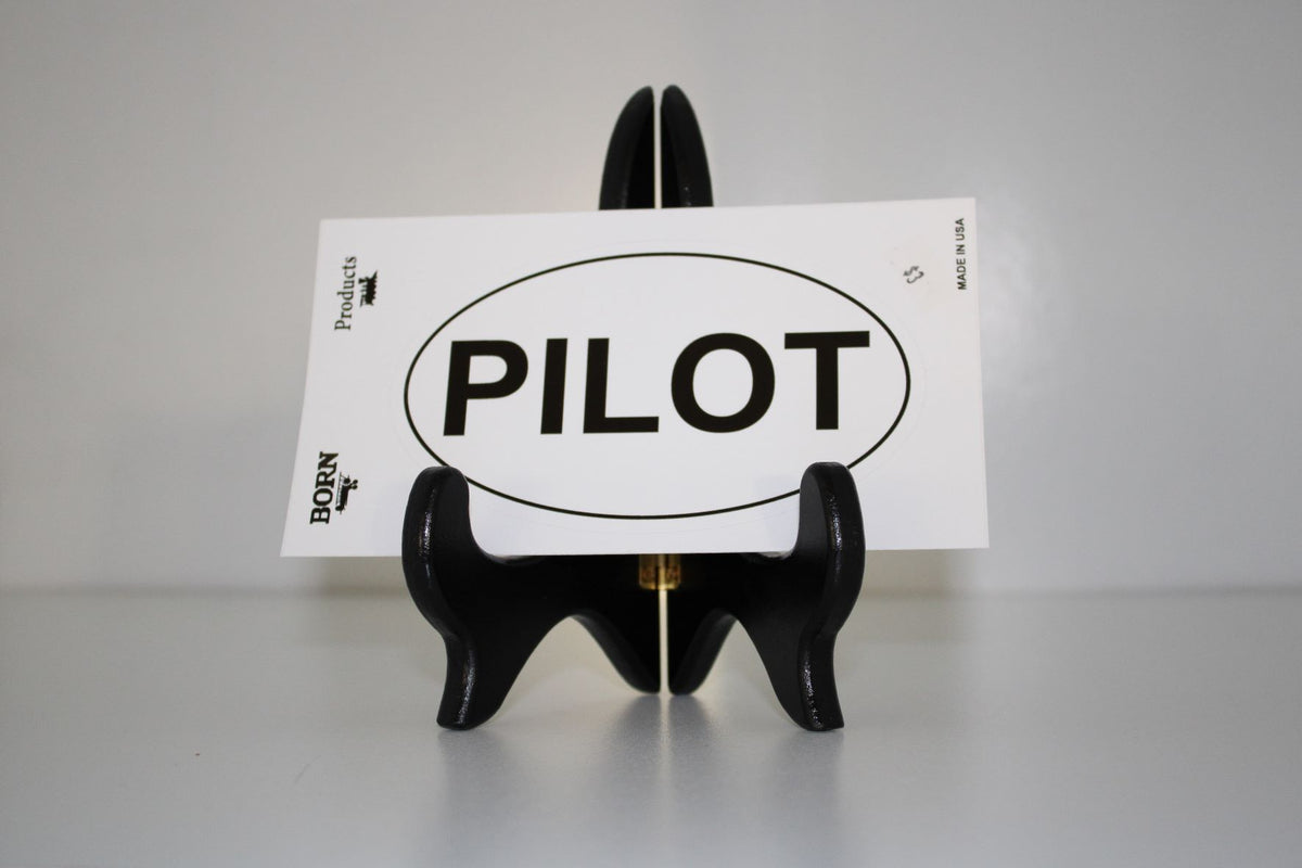 Sticker Pilotear Pilot Bumper Sticker – National Warplane Museum Gift Shop