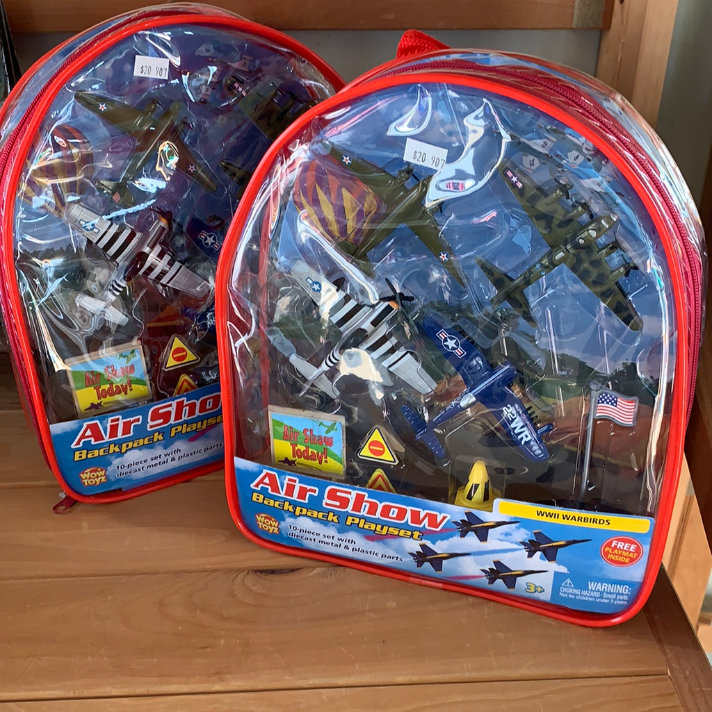 Air Show Backpack Playset