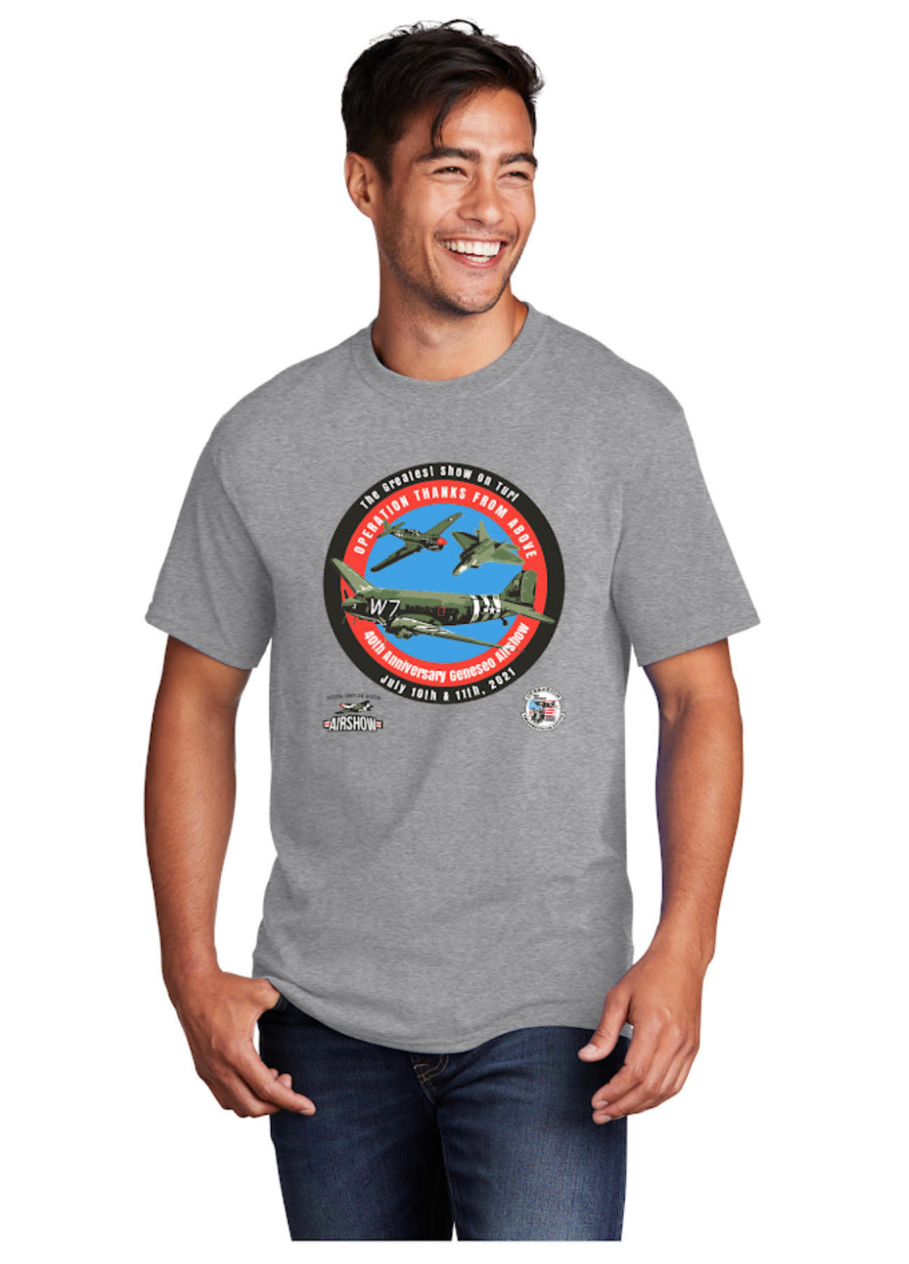 Official 2021 Geneseo Airshow Tee Shirt
