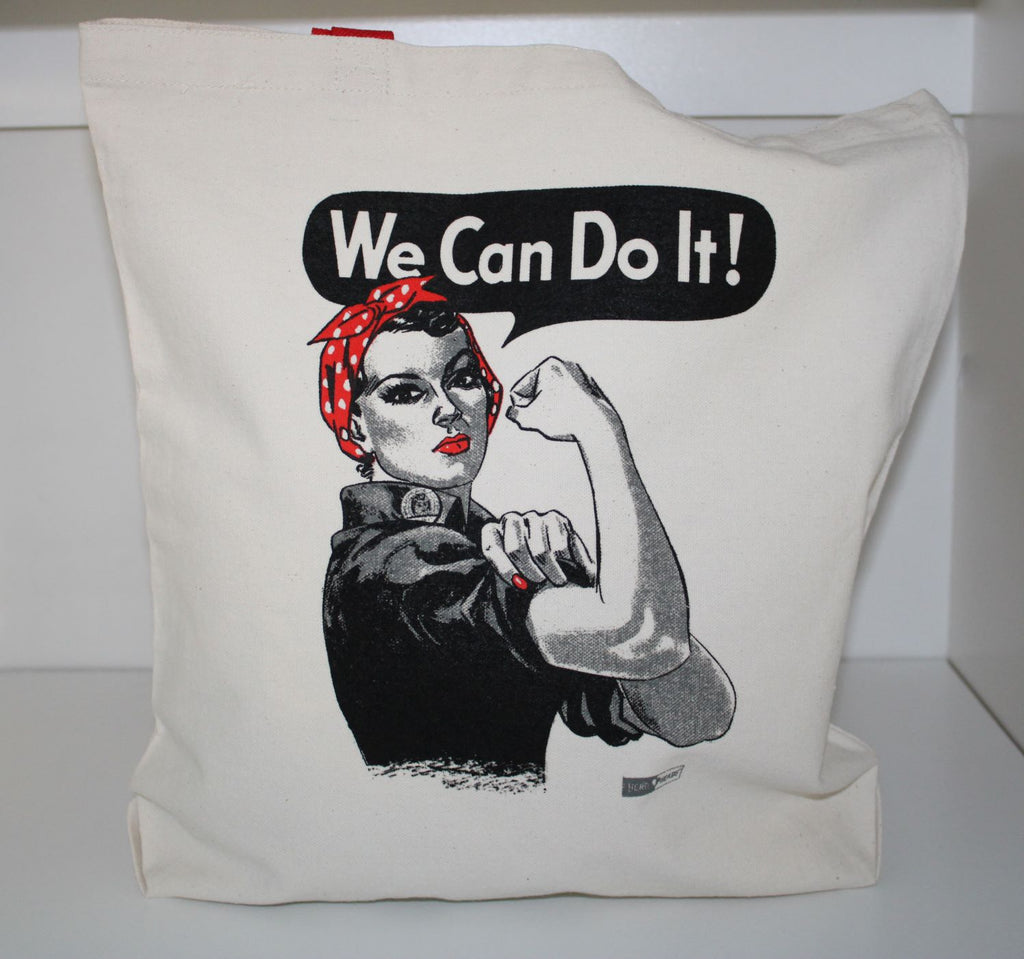 Rosie the Riveter Canvas Bag